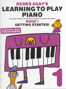[257176] Denes Agays Learning to play Piano Book 1
