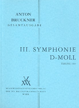 [MWV-B3/3-STP] Sinfonie 3 d-moll (Fassung 1889)