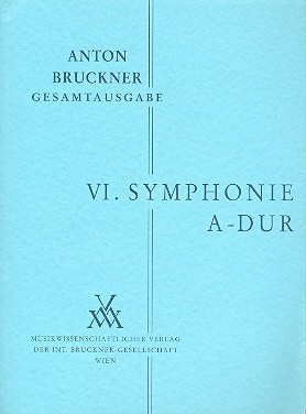 [MWV-B6-STP] Sinfonie Nr. 6 A-Dur (1881)