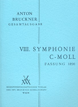 [MWV-B8/2-STP] Sinfonie Nr. 8 c-moll (2. Fassung 1890)