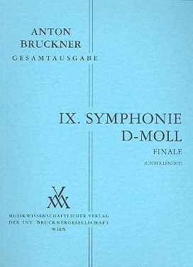 [MWV-B9/4-STP] Sinfonie Nr. 9 - Finale (Fragment 1895/96)