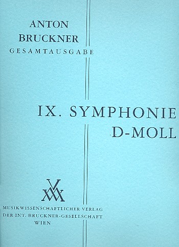 [MWV-B9-DIR] Sinfonie Nr. 9, 1. - 3. Satz