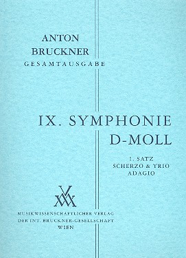 [MWV-B9-STP] Sinfonie Nr. 9 d-moll - 1. Satz-Scherzo & Trio-Adagio