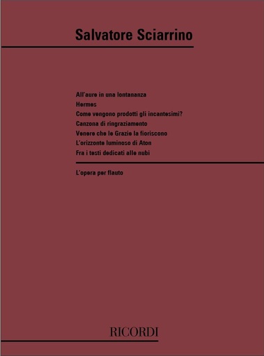 [140696] Opera per flauto