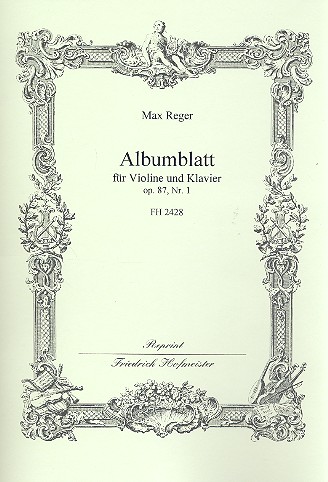 [3662] Albumblatt op. 87 Nr. 1