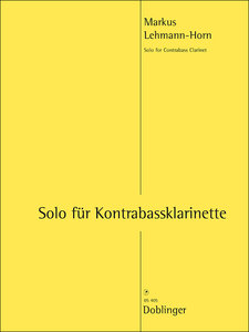 [05-00405] Solo für Kontrabassklarinette