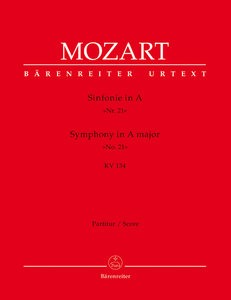 [130299] Sinfonie Nr. 21 A-Dur KV 134
