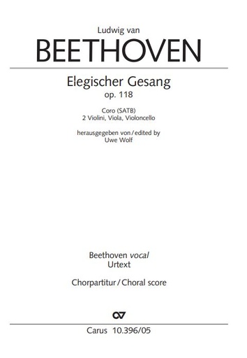 [317060] Elegischer Gesang op. 118