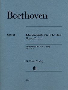 [HN-01330] Klaviersonate Nr. 13 Es-Dur op. 27/1