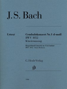 [HN-01380] Cembalokonzert Nr. 1 d-moll BWV 1052