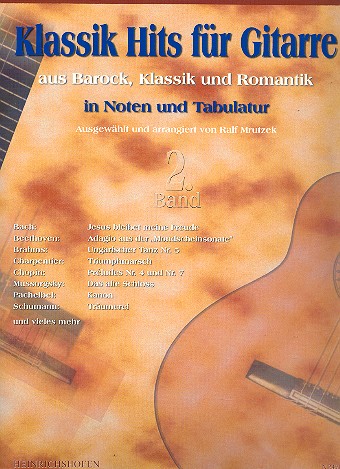 [79063] Klassik Hits für Gitarre Band 2
