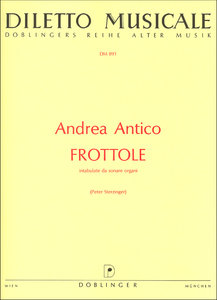 [DM-00891] Frottole intabulate da sonare organi