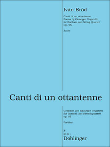 [38-00811-PA] Canti di un ottanttenne op. 95