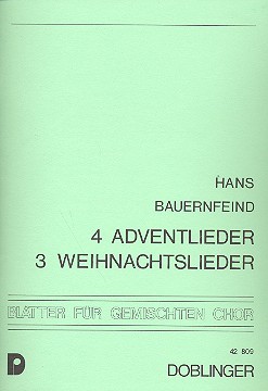 [42-00809] 4 Adventlieder / 3 Weihnachtslieder