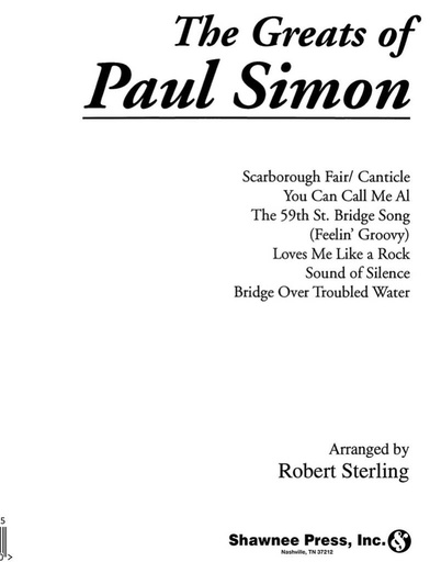 [130384] The greats of Paul Simon