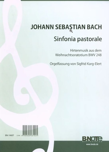 [296028] Sinfonia Pastorale aus dem Weihnachtsoratorium G-Dur BWV 248 "Hirtenmusik"
