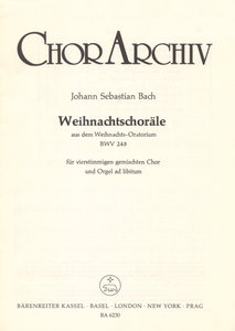 [99390] Weihnachtschoräle aus dem Weihnachtsoratorium, BWV 248