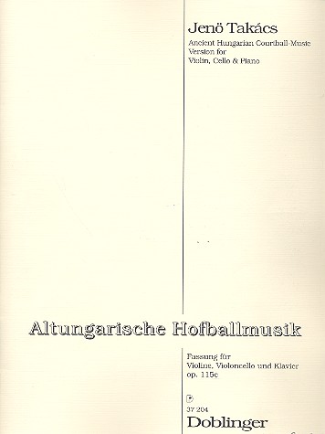[37-00204] Altungarische Hofballmusik