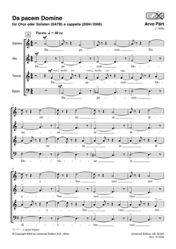 [158554] Da pacem Domine (2004)
