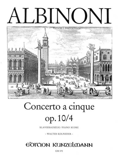 [4268] Concerto a cinque op. 10 / 4