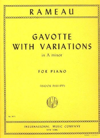 [139084] Gavotte & Variationen a-moll
