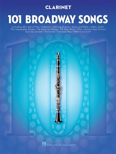 [296781] 101 Broadway Songs