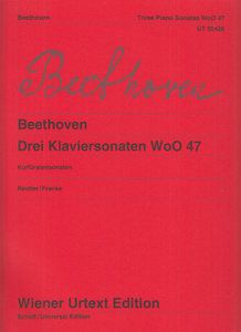 [321361] Drei Klaviersonaten WoO 47 "Kurfürstensonaten"